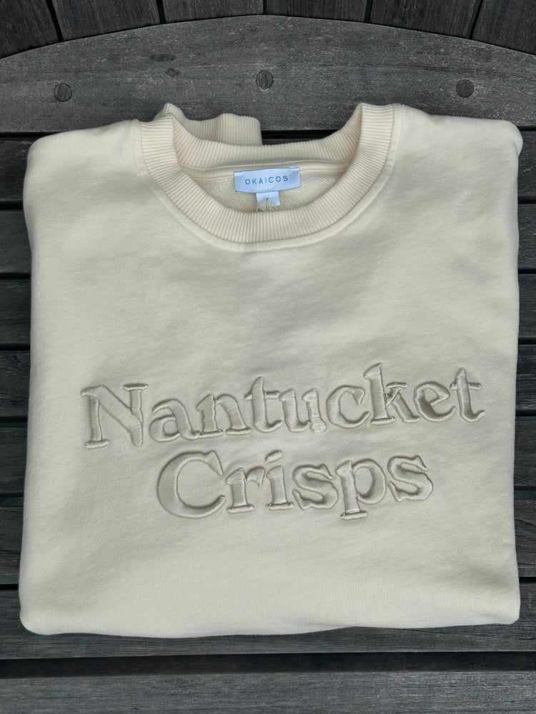 Okaicos x Nantucket Crisps Crewneck