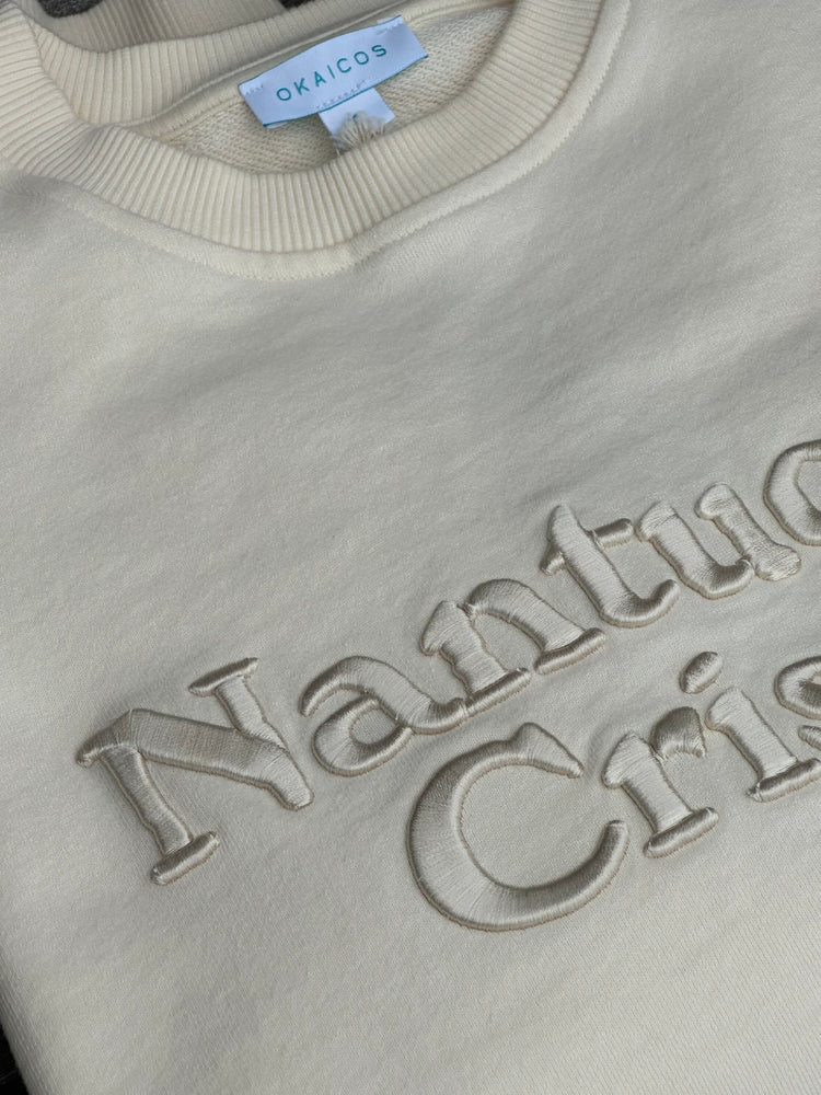 Okaicos x Nantucket Crisps Crewneck