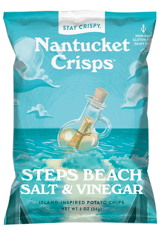 Steps Beach Salt & Vinegar - 15 bags